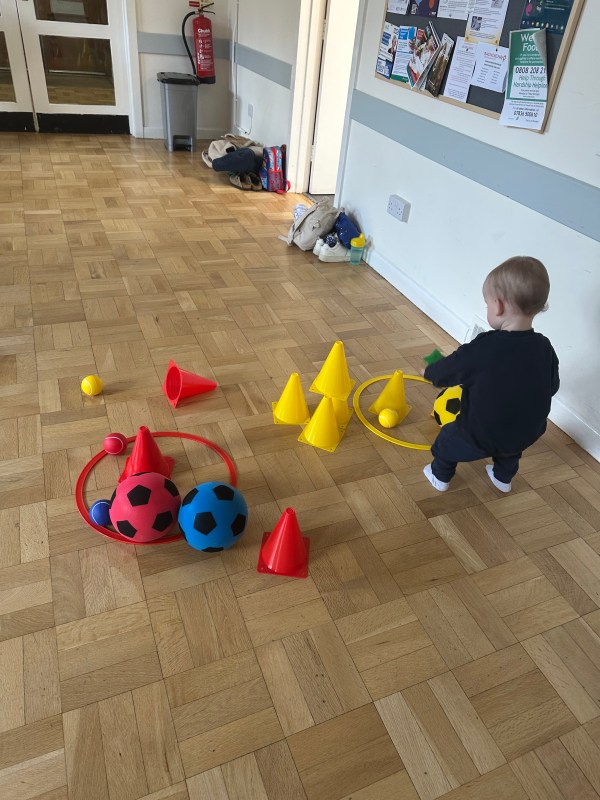 Mini Movers parent and toddler session